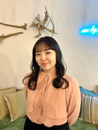 セミロング Seaby / 木上 綾菜のヘアスタイル