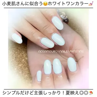 ネイル ネイル/耳つぼ /新ホワイトニングのネイルデザイン
