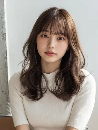 セミロング trinity 本厚木のヘアスタイル