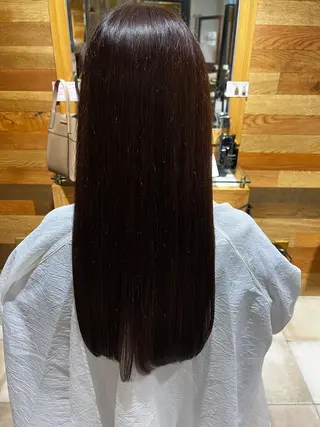 カラー ながやま まいのヘアスタイル