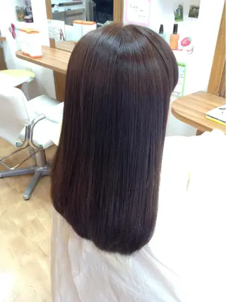 セミロング 縮毛矯正◇髪質 改善✨松下直揮のヘアスタイル