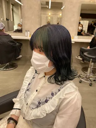 ミディアム カラー ダブルカラー/ 横浜/JURIのヘアスタイル