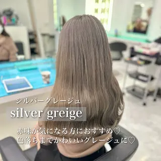 セミロング カラー ♡ダブルカラー特化♡ miyuのヘアスタイル