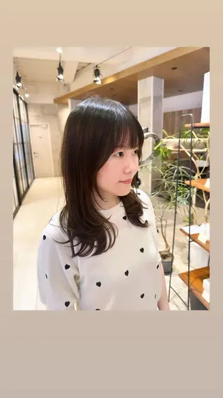 セミロング 🌼アユム/レイヤー ハッシュカット🌼のヘアスタイル