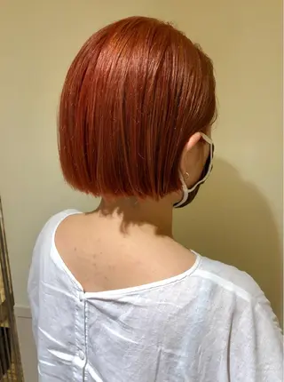 ショート カラー さかい なつみのヘアスタイル