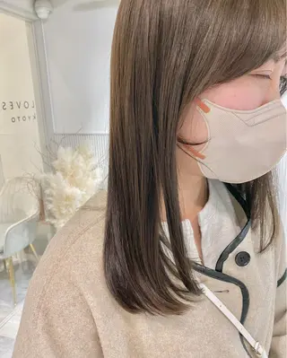 ミディアム カラー LOVESTOIKE 堂本のヘアスタイル