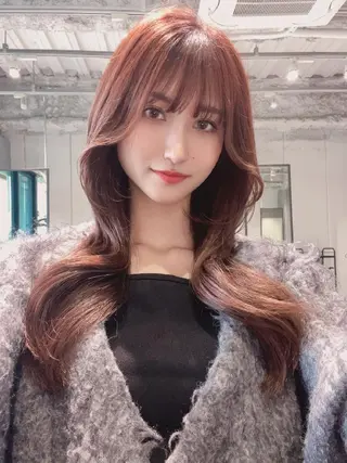 ロング 村里 大輔のヘアスタイル