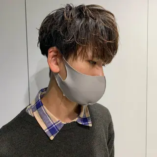 ショート パーマ ヘアアレンジ メンズ メンズパーマの達人 🌟川内絵人のヘアスタイル