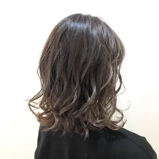 ミディアム カラー 🌈ぷる艶カラー🌈 髪質改善👑柳沼尚貴のヘアスタイル