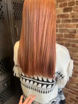 ロング カラー パーマ ヘアアレンジ メンズ キッズ ネイル マツエク・マツパ アイブロウ times salon名駅所属・久木原 ゆりのヘアスタイル