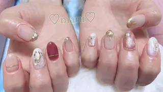 ネイル まるみ ♡のネイルデザイン