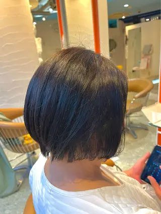 ショート うしだ かおるのヘアスタイル