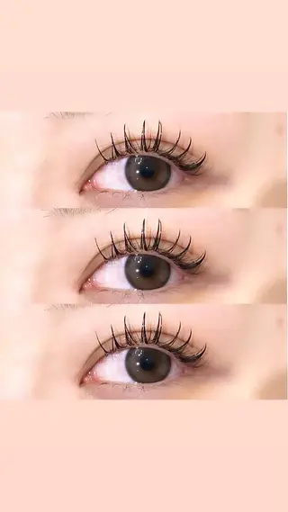 マツエク・マツパ 京都レイヤーカット うえひのヘアスタイル