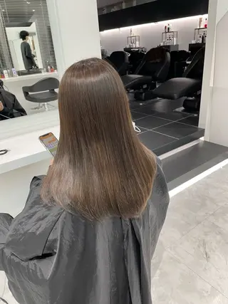 セミロング カラー 🌿透明感赤み消し Keishin🌿のヘアスタイル