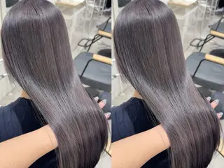 セミロング カラー 冬っぽカラー/ マツエク/ゆきなのマツエク・マツパデザイン