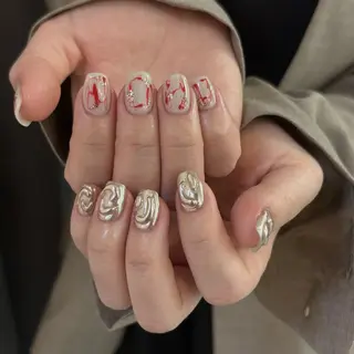 ネイル 佐藤 渚紗のネイルデザイン