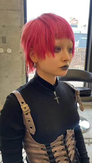 ショート カラー 薬院浄水通/ショート /ボブ/rukaのヘアスタイル