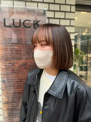 ショート カラー 🌞レイヤー×カラー 前川那津美🌞のヘアスタイル