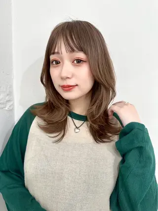 ロング 松谷 瑞姫のヘアスタイル