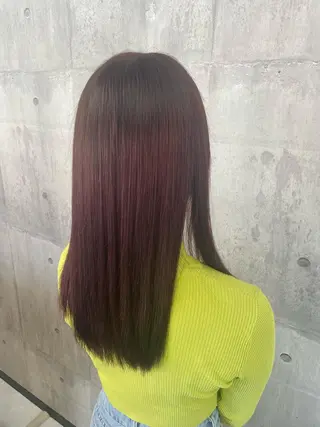 カラー _WHITE 浜松 店長 もえかのヘアスタイル