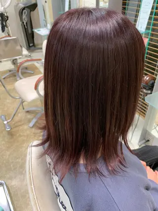 カラー 柴田 結衣のヘアスタイル