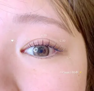 マツエク・マツパ Lani&Co.所属・藤川 聖藍のマツエク・マツパデザイン