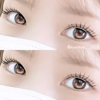 マツエク・マツパ Eyelash 003のマツエク・マツパデザイン