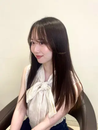 ロング パーマ 岡山 愛のヘアスタイル