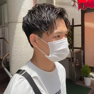 ショート メンズ 似合わせ提案サラ艶♡ 彩華のヘアスタイル