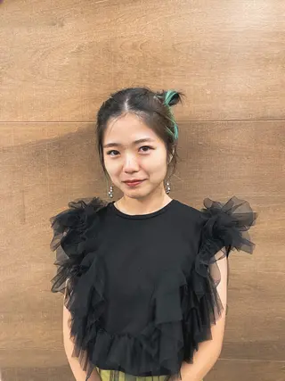 ミディアム カラー 関 京磨のヘアスタイル