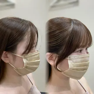 ミディアム カラー HINA🎀韓国ヘア / アイリストのヘアスタイル