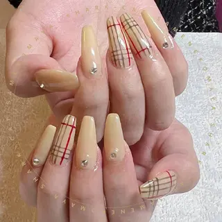 ネイル サメ猫 マーヤのネイルデザイン