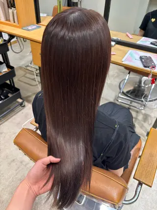 ロング カラー sion karin୨୧˙˳⋆のヘアスタイル