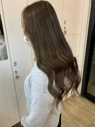 ロング カラー 🫧ウルフカット/ 畑中結衣🫧のヘアスタイル