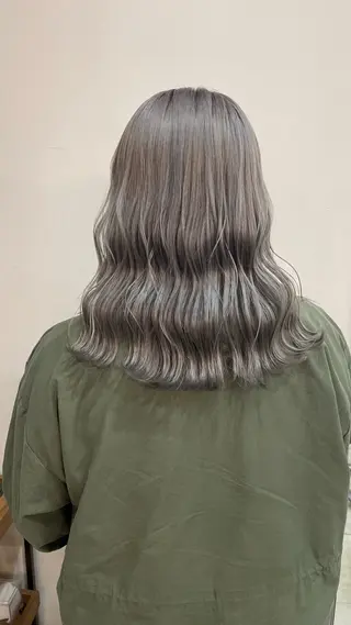 セミロング hair salon bee所属・【bee】 韓国ヘア∕mihoのヘアスタイル