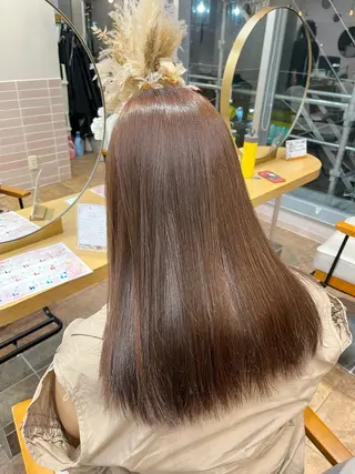 ロング カラー 🎀みさき🎀 韓国レイヤー/ボブのヘアスタイル