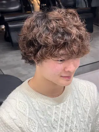 カラー 【メンズ特化】 【LIBER】翔斗のヘアスタイル