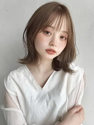 セミロング ♡ yuka♡のヘアスタイル