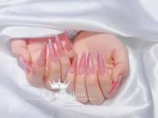 ネイル 長さだし専門店 M2 rikaのネイルデザイン