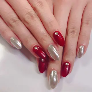 カラー ネイル Q Free nailsのネイルデザイン