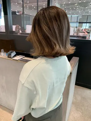 ミディアム River,Land所属・yui .のヘアスタイル