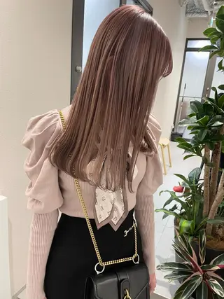 ロング カラー 髪質改善will hairdesignのヘアスタイル