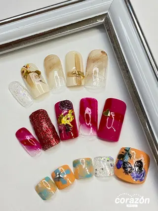 ネイル corazon所属・ネイリスト aicoのネイルデザイン