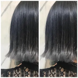 ミディアム オリーブ透明感カラー 表参道/MIKUのヘアスタイル