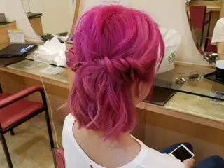 カラー EMANON名古屋所属・美谷添（ミヤゾエ） まどか大人ヘアサロンのヘアスタイル