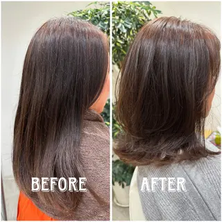 ミディアム Hair Life Design NiCO所属・カットモデル 募集中/アスカのヘアスタイル