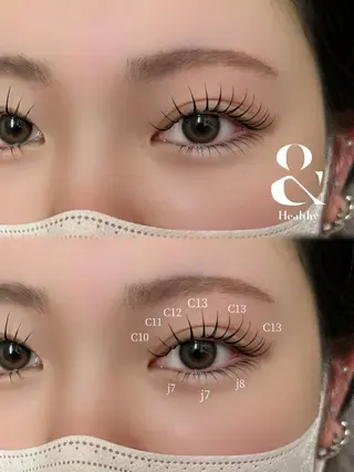 マツエク・マツパ Haruka アイラッシュのマツエク・マツパデザイン