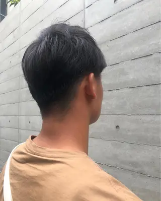 メンズ ✨色持ちの良い艶 カラー✨蟹江真世のヘアスタイル