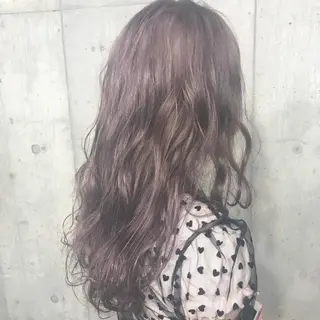 セミロング カラー パーマ ヘアアレンジ メンズ キッズ ネイル マツエク・マツパ サロンドミルク 原宿のヘアスタイル