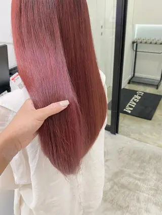 ロング カラー Beleza Era所属・韓国レイヤー/ 縮毛矯正🎀minaのヘアスタイル